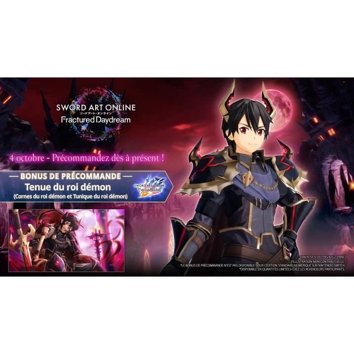 Sword art online fractured daydream - Jeu PS5