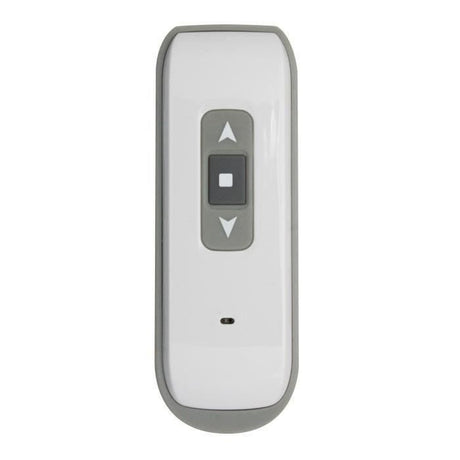 Volet roulant H220 cm x L120 cm PVC recoupable en largeur et hauteur - Manoeuvre électrique radio - Coloris Blanc -