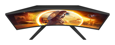 Ecran PC incurvé Gamer - AOC - 32'' - QHD - 180Hz - Dalle Fast VA - 0,5ms - CQ32G4VE