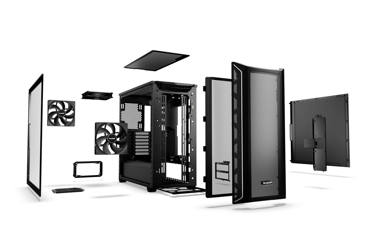 Boîtier PC - BE QUIET! - Shadow Base 800 DX - Noir - Midi Tower - Excellente circulation de l'air