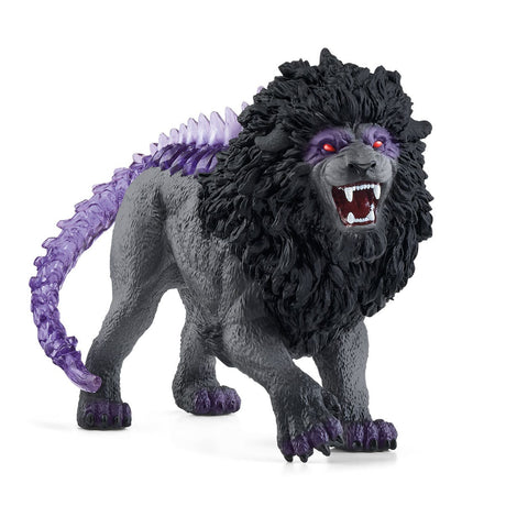 Figurine Lion des Ténebres - Figurine Hautement Détaillée et Réaliste a la Queue Transparente - Jouet pour Garçons et Filles -