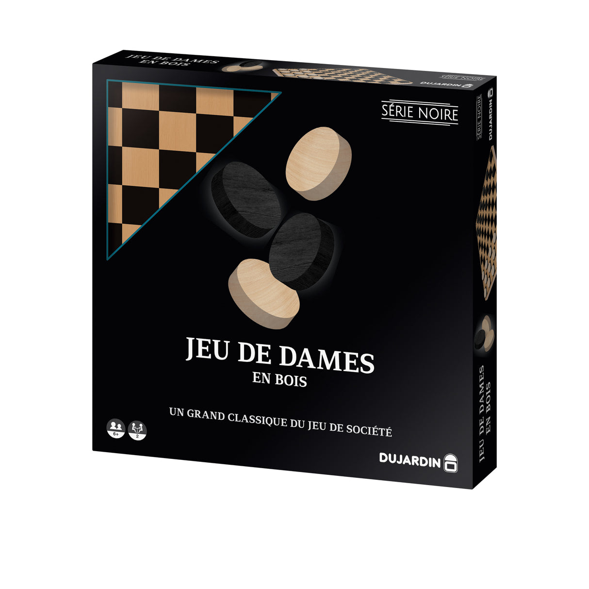 Série Noire - Dames Plateau - Jeu de société - DUJARDIN - Des 7 ans