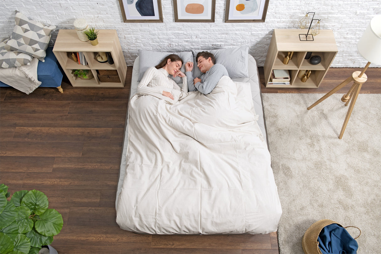Matelas gonflable - BESTWAY - Tough Guard Fortech - 2 places - Pompe électrique - 350 kg de charge