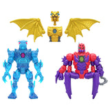 Pack de 2 figurines - MRBEAST LAB - Mix & Match - 2 FIG HYBRIDS + Moitié de figurine DRAGON