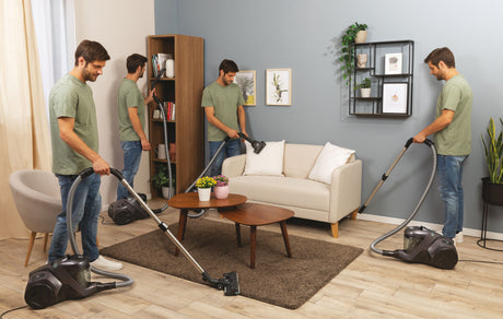 Aspirateur traineau sans sac - HOOVER - HP321PAF - 850 W - 75 dBA - 2 L - Gris