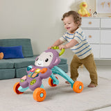 Fisher-Price - Mon Trotteur Singe Violet - Musique, lumieres et activités - Fisher-Price - JGW90