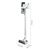 Aspirateur balai sans fil - MEDION MD11860 - 55 min - 400 W - 2,500 mAh - Blanc / Gris