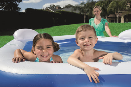 Piscine gonflable - Bestway - Family Fun - 2 anneaux - 575L