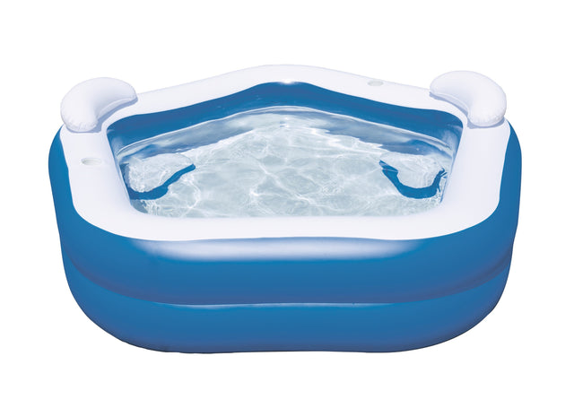 Piscine gonflable - Bestway - Family Fun - 2 anneaux - 575L