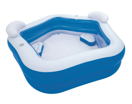Piscine gonflable - Bestway - Family Fun - 2 anneaux - 575L