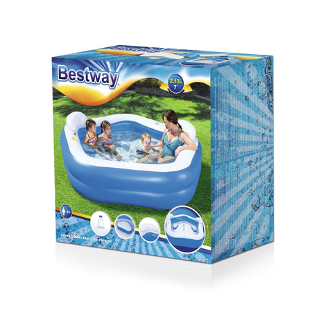 Piscine gonflable - Bestway - Family Fun - 2 anneaux - 575L