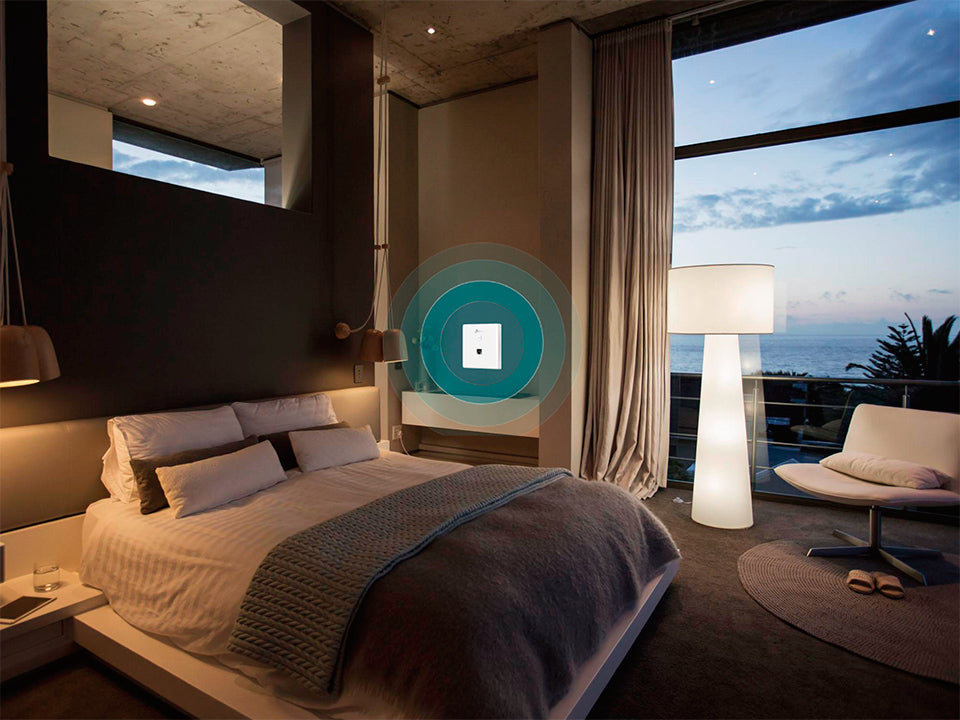 Point d'accïÂ¿Â½s WiFi mural TP-Link EAP115-Wall - PoE (300N)