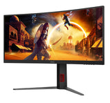 Ecran PC Gamer incurvé - AOC - 34'' - WQHD - 180Hz - Dalle Fast VA - 0,5ms - Réglable en hauteur - CU34G4