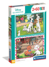 CLEMENTONI - 2x60 pieces - Disney Classic
