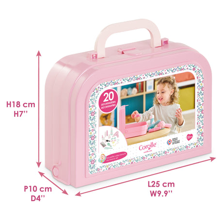 Accessoires poupons - COROLLE - Ma Valise Beauté - 20 accessoires - des 18 mois
