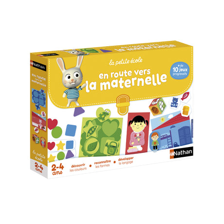 Jeu d'apprentissage - NATHAN - La Petite Ecole - En route vers la Maternelle