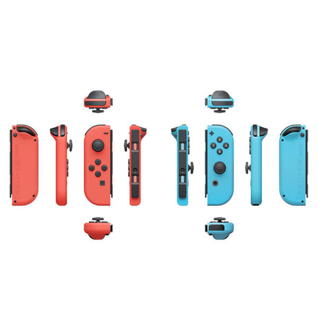 Paire de manettes Joy-Con Rouge Néon & Bleu Néon pour Nintendo Switch