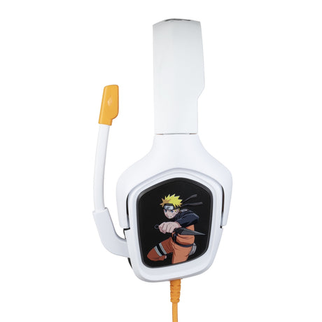 Casque gaming - Filaire - PS4, PS5, Switch, Xbox One et Series X|S - Konix - Naruto Shippuden - Microphone - Câble 1,5 m - Naruto