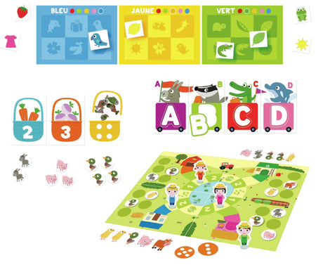 Jeu éducatif - NATHAN - La Petite Ecole - Mon Grand Coffret Petite Section