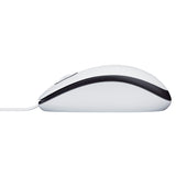 Souris filaire Logitech M100 (Blanc)