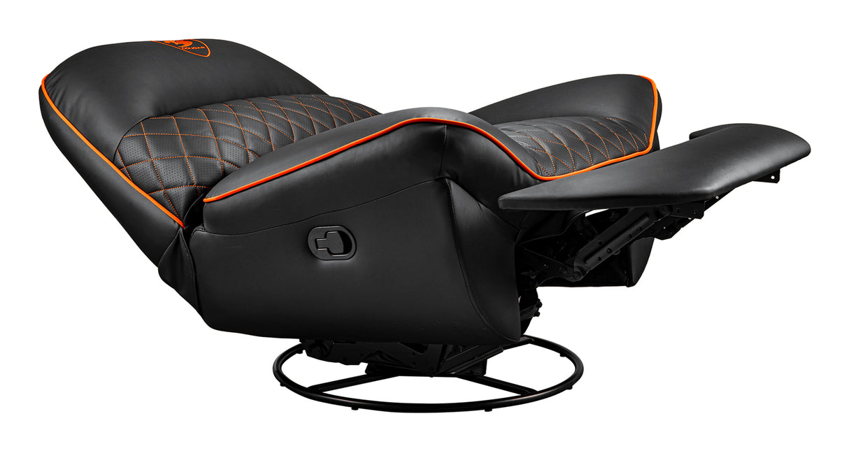 Sofa Cougar Overlord (Noir/Orange)