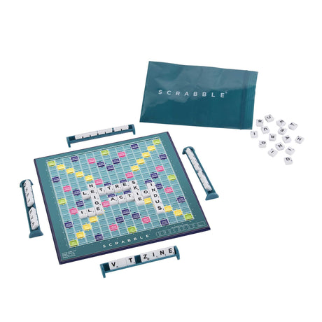 Mattel Games - Scrabble Voyage - Jeu de Société - 10 ans et + CJT12