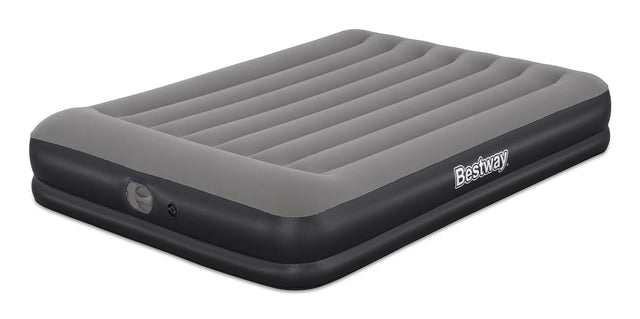 Matelas gonflable - BESTWAY - 671BU - Tritech Queen - 2 places, pompe USB intégrée, 2,03 m x 1,52 m x 36 cm