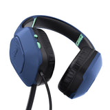 Casque Gamer filaire Trust GXT 415 Zirox (Bleu)