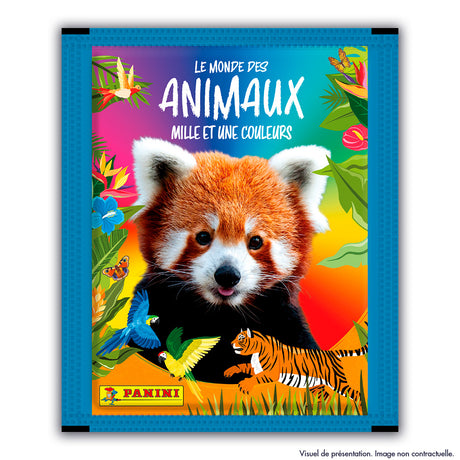 Pack de démarrage - PANINI - Animaux 2025 - Album + 3 pochettes - 15 stickers