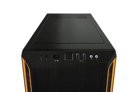 Boitier Moyen Tour ATX be quiet! Pure Base 600 avec panneau vitré (Noir/Orange)