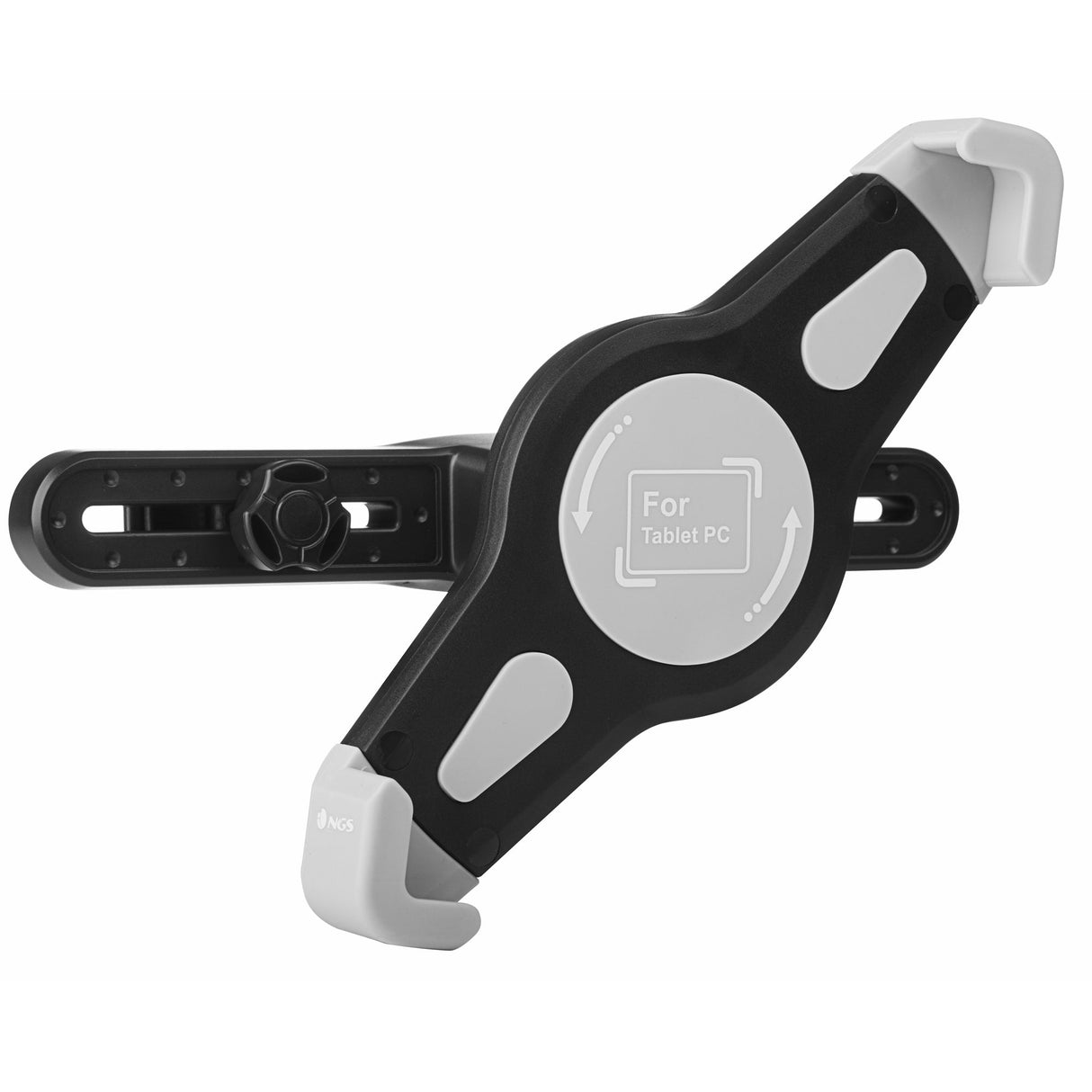 Support tablette universel NGS Crane Tower de voiture 10" max (Noir/Gris)