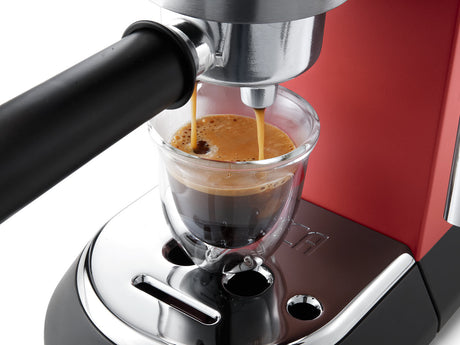 Machine expresso manuelle - De'Longhi - Dedica style - EC685.R - Rouge