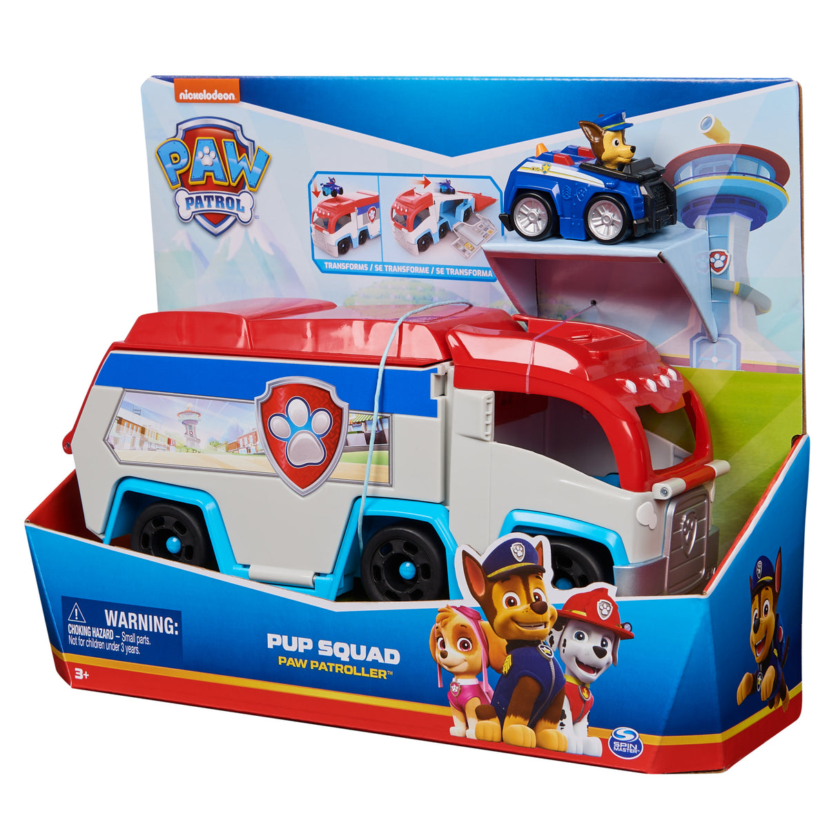 SPIN MASTER PAT' PATROUILLEUR PUP SQUAD CORE La Pat' Patrouille