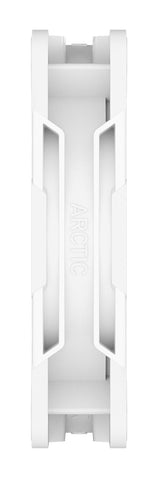 Lot de 3 Ventilateurs de boitier Arctic P12 Pro Reverse RGB - 12cm (Blanc)