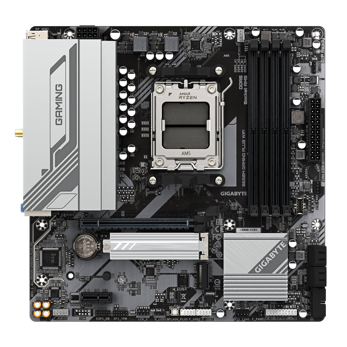 Carte Mére Gigabyte B650M Gaming Plus WiFi (AM5) Micro ATX