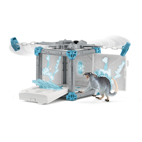 BattleCave Rat de Glace, Extension de l'arene, SCHLEICH 42676 Eldrador Creatures, des 7 ans