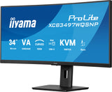 Ecran incurvé 34" Iiyama ProLite XCB3497WQSNP-B1 UWQHD 120Hz (Noir)