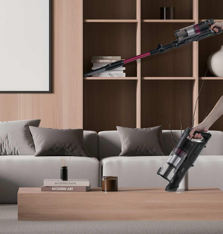 Hoover HF1 Plus Flex - Aspirateur Balai sans Fil avec Tube Flexible HF1P10HX - Léger & Puissant - Turbo Mode - Brosse Anti-Twist LED