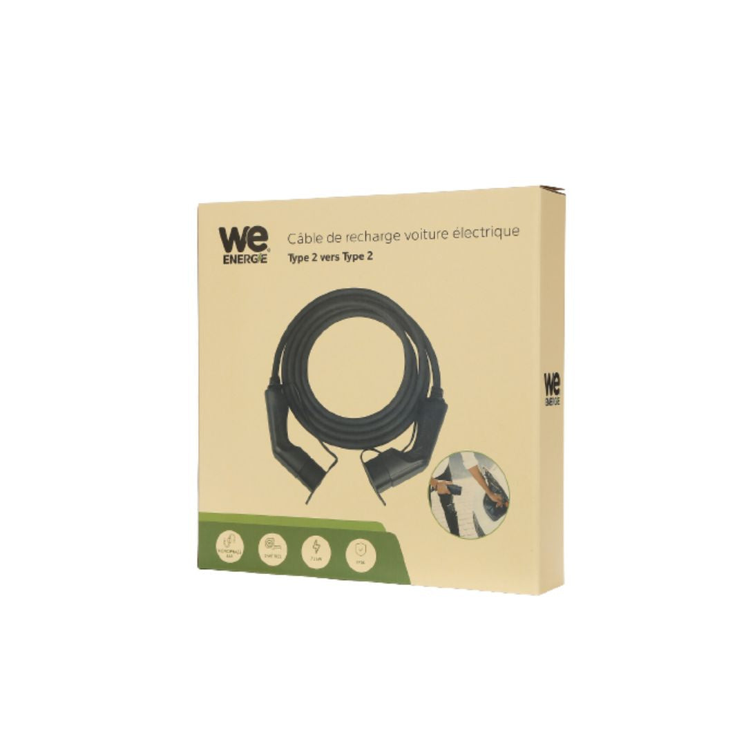 c ble de recharge pour les voitures électriques, type T2, monophasé 32A/7,2kW, I