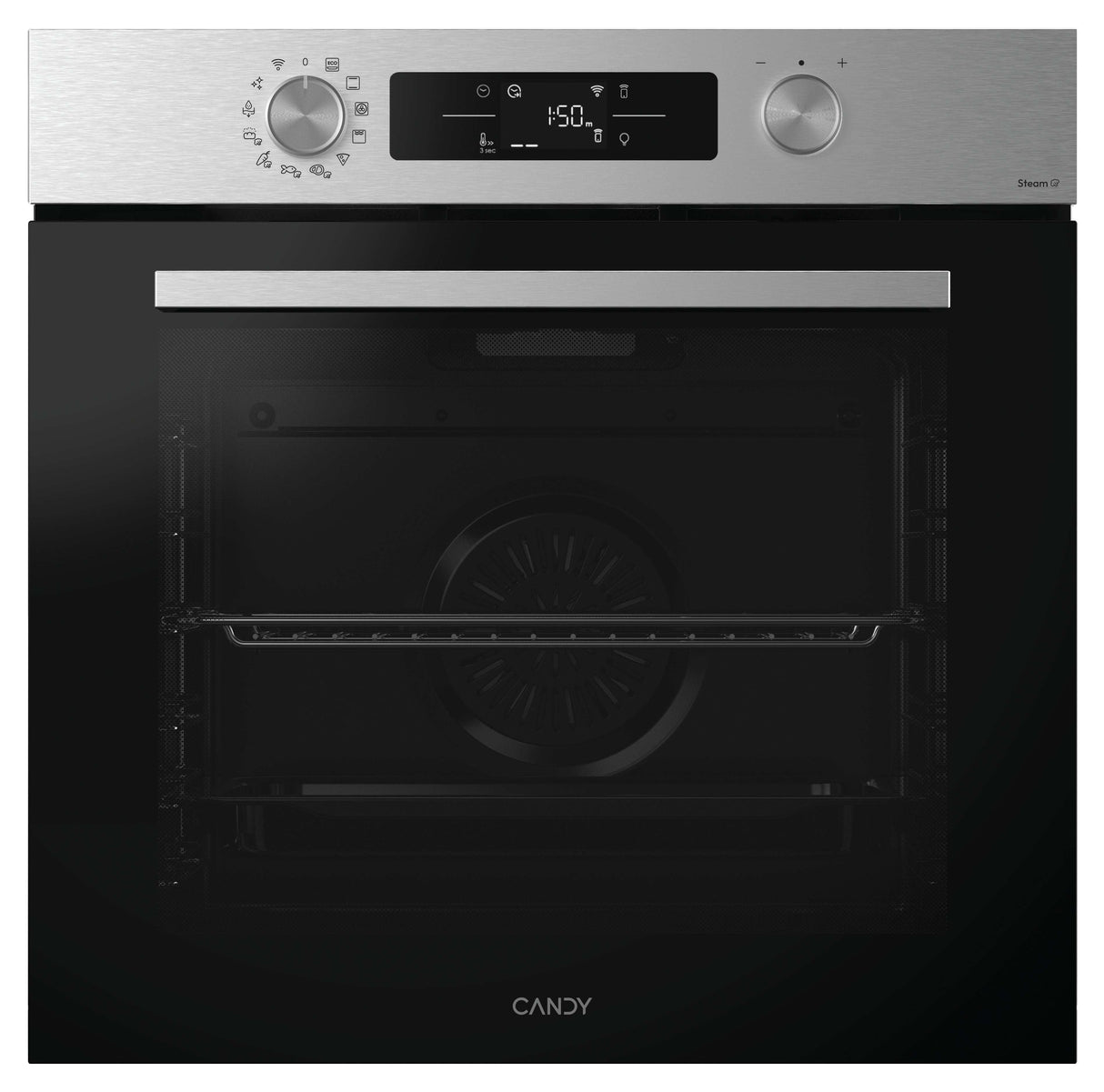 Four encastrable Pyrolyse + Vapeur - CANDY CA6 N5B3LYTX - 78L - Classe A++ - Inox