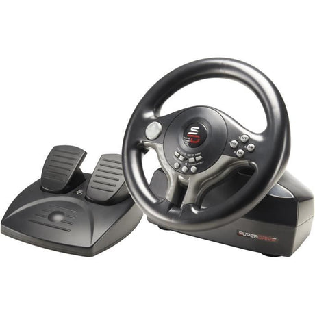 Volant de course - SUPERDRIVE - SV250 - Avec pédalier - Palettes - Vibrations - Multi-plateformes