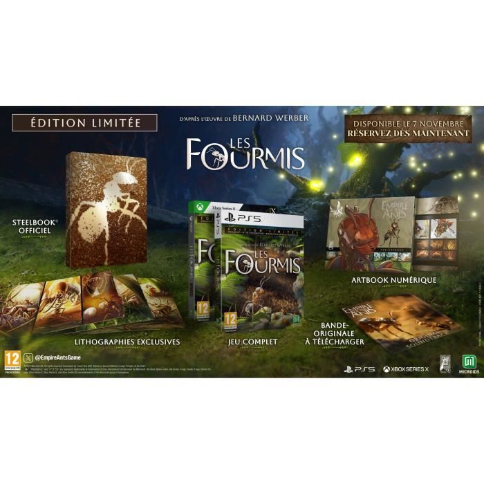 Les Fourmis Empire Of The Ants - Jeu PS5 - Edition LimitÈe