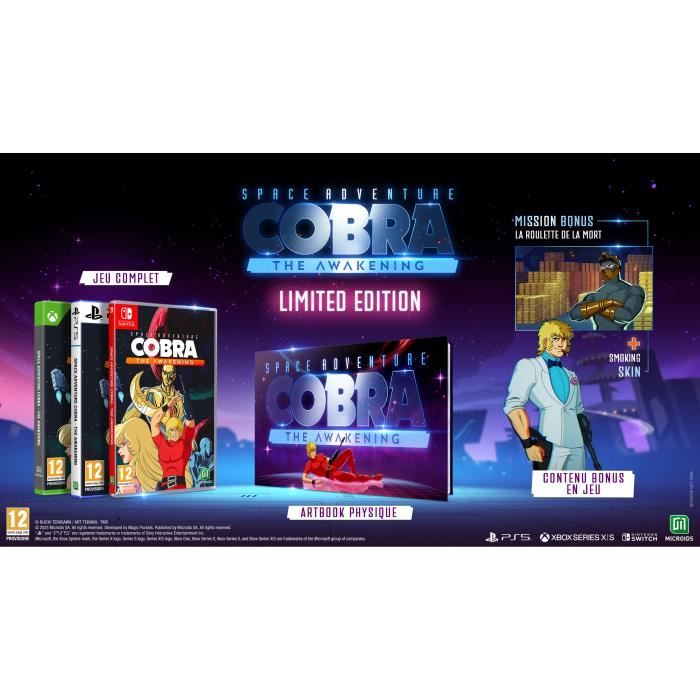 Space Adventure Cobra The Awakening - Jeu Xbox Series X - Edition Limitée