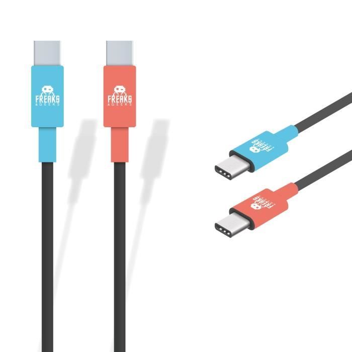 Câble de charge - FREAKS AND GEEKS - Nintendo Switch 2 - Type C vers Type C - 3 m