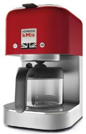 Cafetiere filtre kMix - KENWOOD - COX750RD - 1200 W - Rouge - 8 tasses - Sélecteur d'arôme