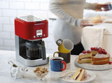 Cafetiere filtre kMix - KENWOOD - COX750RD - 1200 W - Rouge - 8 tasses - Sélecteur d'arôme