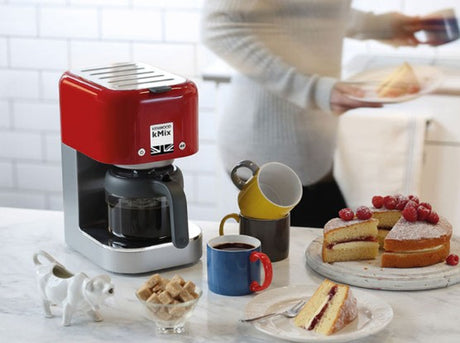 Cafetiere filtre kMix - KENWOOD - COX750RD - 1200 W - Rouge - 8 tasses - Sélecteur d'arôme