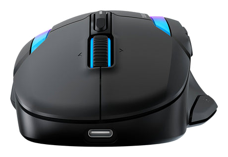 Souris gaming sans fil - Turtle Beach Kone™ II Air - Ergonomique - Noir, Bluetooth, 26 000 DPI, molette 4D