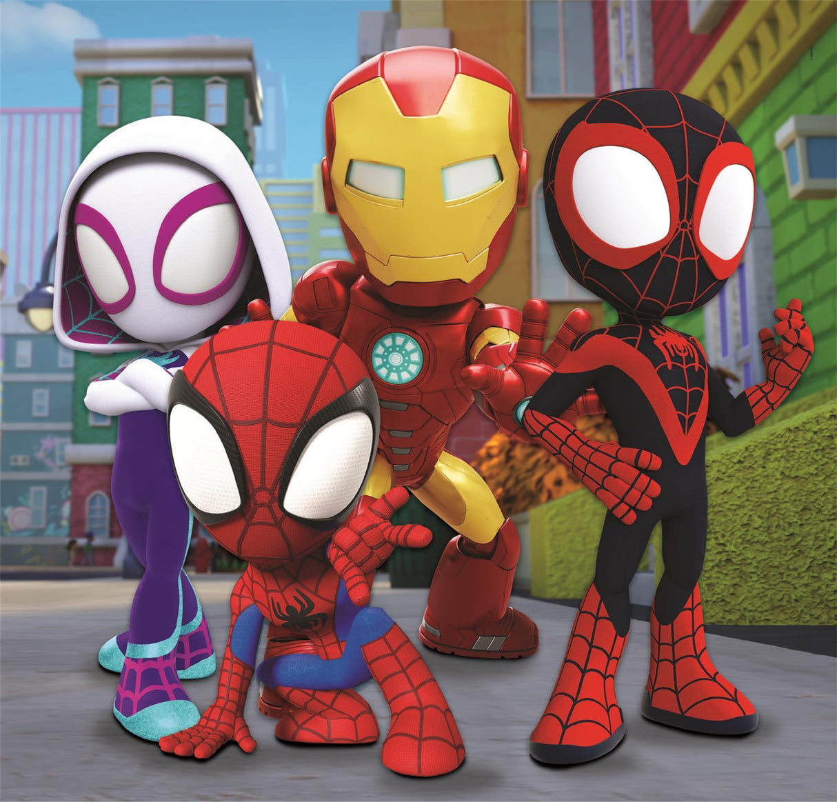 Puzzle Marvel Spidey and his Amazing Friends - Clementoni - 24 maxi pieces - Dessins animés et BD