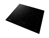 Table de cuisson induction SAMSUNG - 4 zones - L59 x P57 cm - NZ64M3NM1BB/UR
